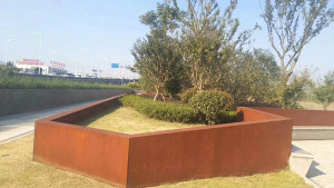 东城耐候钢挡土墙